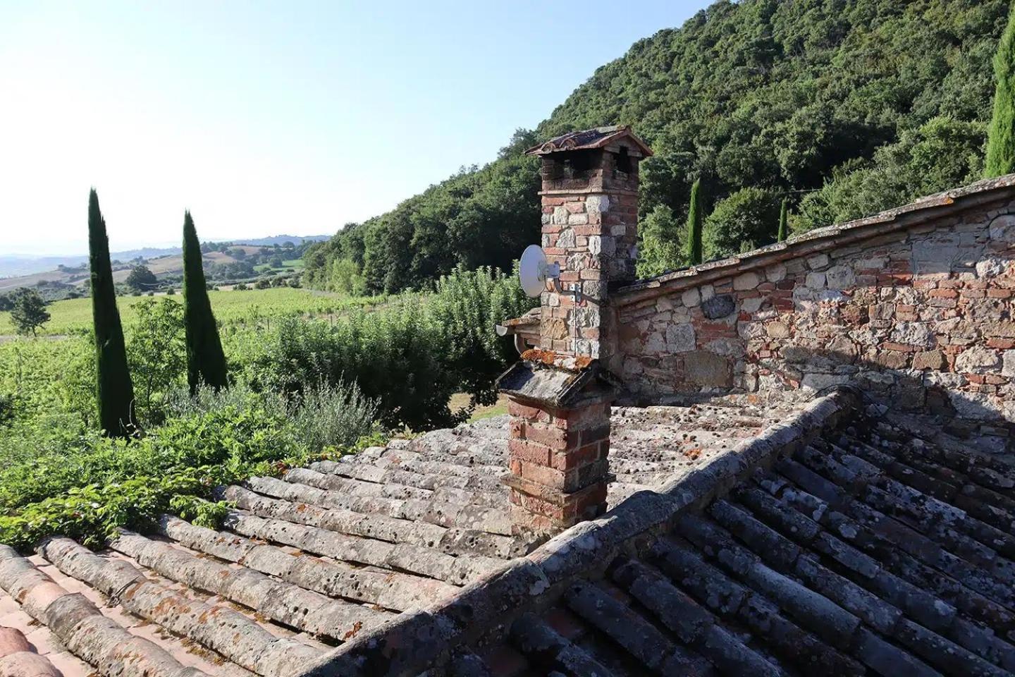 Bed and Breakfast Abbadia Wine Relais Montefollonico Exteriér fotografie