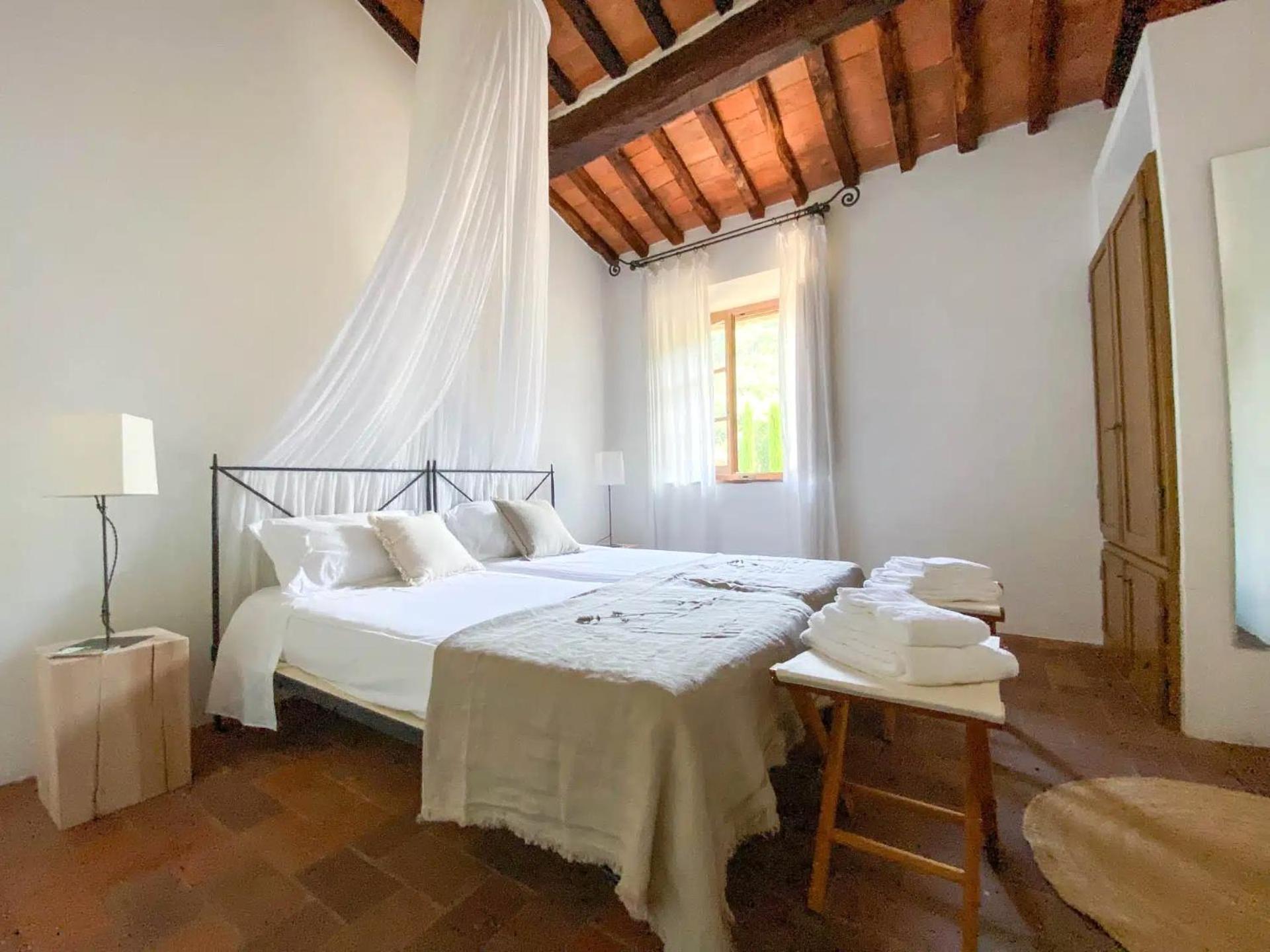Bed and Breakfast Abbadia Wine Relais Montefollonico Pokoj fotografie