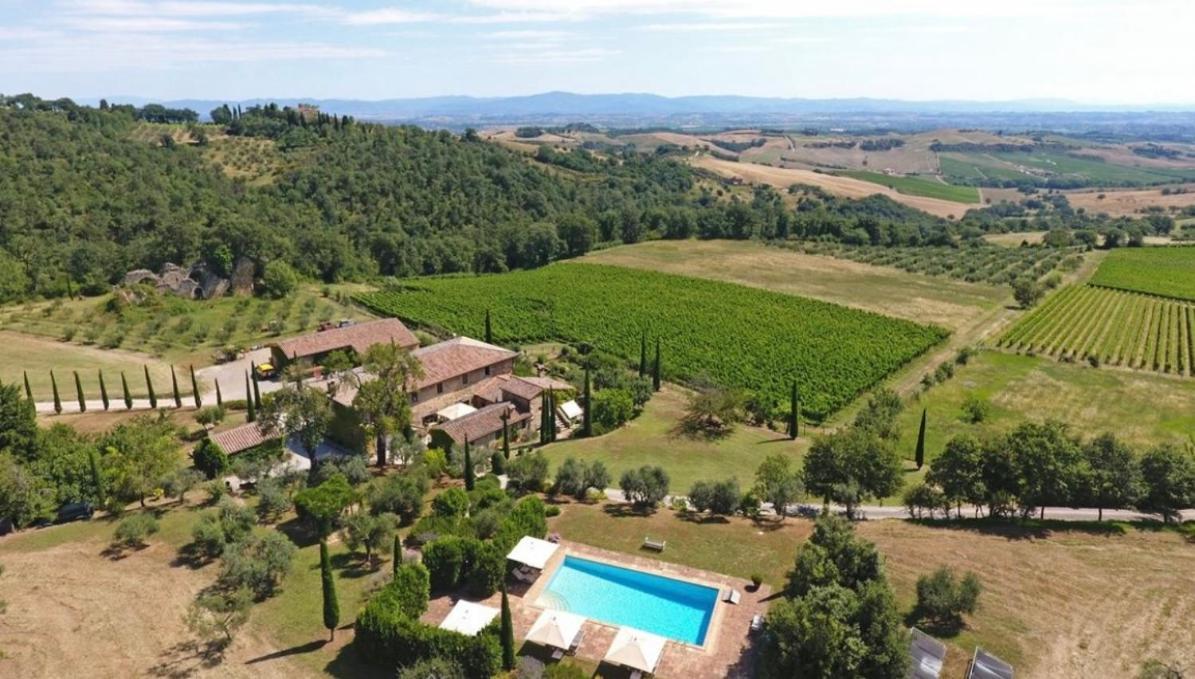 Bed and Breakfast Abbadia Wine Relais Montefollonico Exteriér fotografie